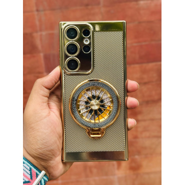 Spinner Heat Dissipation Kickstand Case For Samsung Galaxy