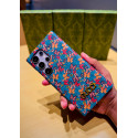 World Famous Branded Floral Print Gucci Style Case for Samsung Galaxy