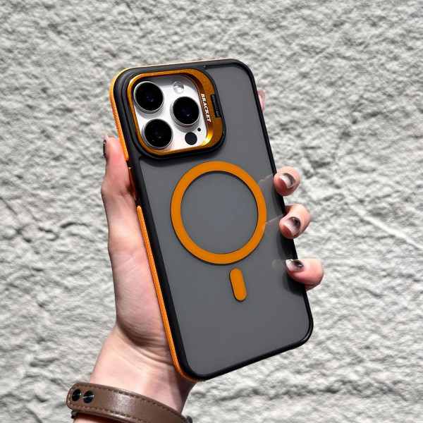 New Smooky Camera Bracket Stand Metal Case for iPhone