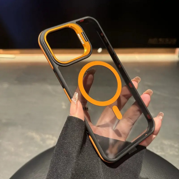 New Smooky Camera Bracket Stand Metal Case for iPhone