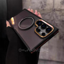 Metal Lens Frame Magnetic Phone Case for Samsung Galaxy