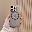 New Desert Gold Ultra Thin Magnetic Heat Dissipation Phone Case for iPhone