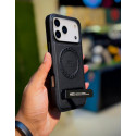 HDCI High Grade PU Leather Kick Stand Magsafe Magnetic Case For iPhone