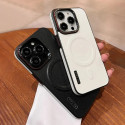 Luxury Matte Leather Magnetic For Magsafe Phone Case For iPhone