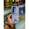 Crystal Hybrid MagSafe Stand Case For Samsung Galaxy 