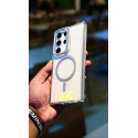 Crystal Clear Camera Stand Case For Samsung Galaxy