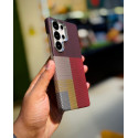 LUXO Life Carbon Fiber Texture Matte Bumper Case For Samsung Galaxy