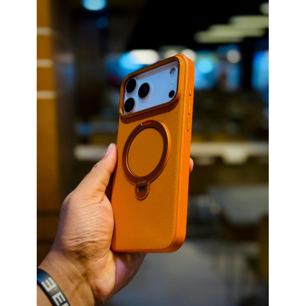 New Design J-Case PU Leather Magnetic Stand Case for iPhone