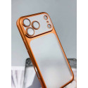 Luxury Frosted Transparent Matte Case for iPhone