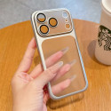 Luxury Frosted Transparent Matte Case for iPhone