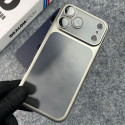 Luxury Frosted Transparent Matte Case for iPhone