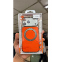Skin Feel PU Leather Magsafe Stand Case for iPhone