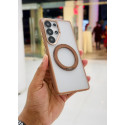 Ultra Design Poly Carbonate Camera Metal Bumper Magsafe Magnetic Stand Case For Samsung Galaxy