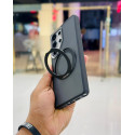 Ultra Design Poly Carbonate Camera Metal Bumper Magsafe Magnetic Stand Case For Samsung Galaxy