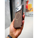 Luxury Shockproof MagSafe Magnetic PU Leather Case for iPhone