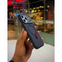 Carbon Texture Magsafe Magnetic Mechanical Style Phone Case For iPhone