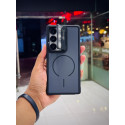 Luxury Shockproof MagSafe Camera Window Protective Case for Samsung Galaxy