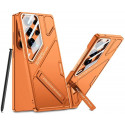 Luxury GKK Plating Camera Glass Protective Kickstand Case for Samsung Galaxy S26 S25 S24 S23 S22 Ultra