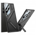 Luxury GKK Plating Camera Glass Protective Kickstand Case for Samsung Galaxy S26 S25 S24 S23 S22 Ultra
