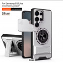 Samsung Ultra Series Magnetic Ring Stand Case with Camera Slide Cover for Samsung Galaxy