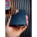 BIGC Brand Side Rubber Bumper Hard Carbon Case For Samsung Galaxy