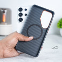 BIGC Brand Side Rubber Bumper Hard Carbon Case For Samsung Galaxy