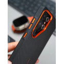 BIGC Brand Side Rubber Bumper Hard Carbon Case For Samsung Galaxy