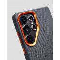 BIGC Brand Side Rubber Bumper Hard Carbon Case For Samsung Galaxy