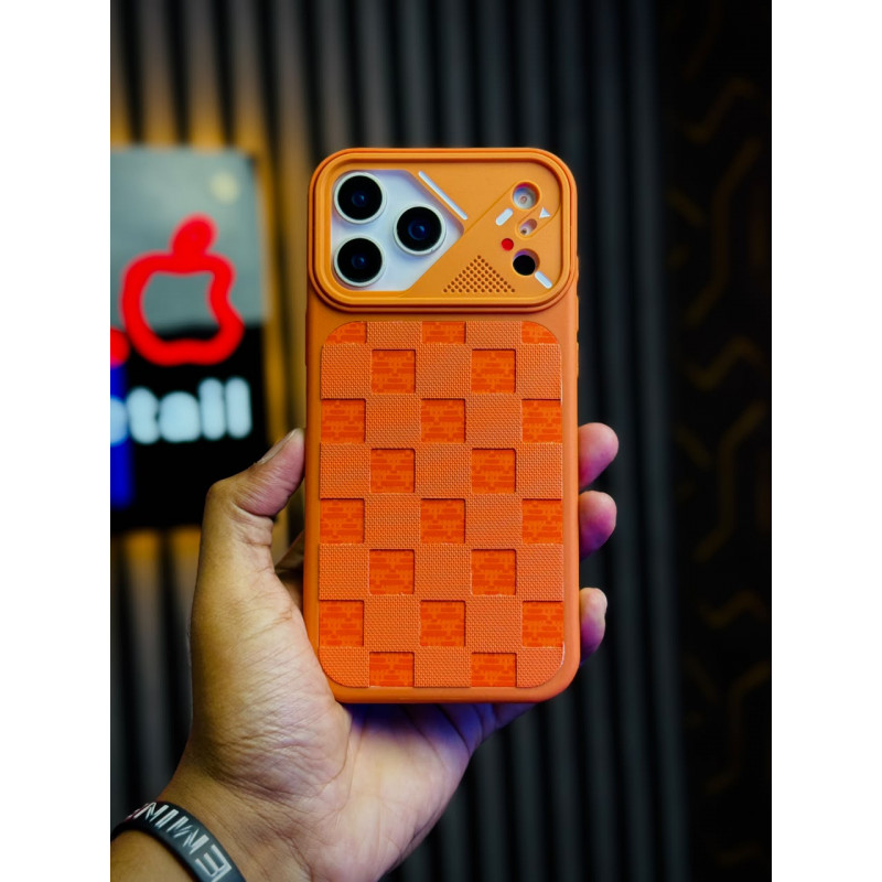 Ultra Slimfit  PU Leather Texture Gaming Case for iPhone