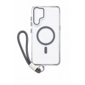 Anti Yellow Crystal Clear Camera Stand Windows Protective with Ribbon Case For Samsung Galaxy