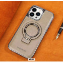 R.MBMAX Premium Leather with metal Stand case.