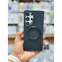New Carbon Fiber Stand & Camera Bumper Metal For Samsung 