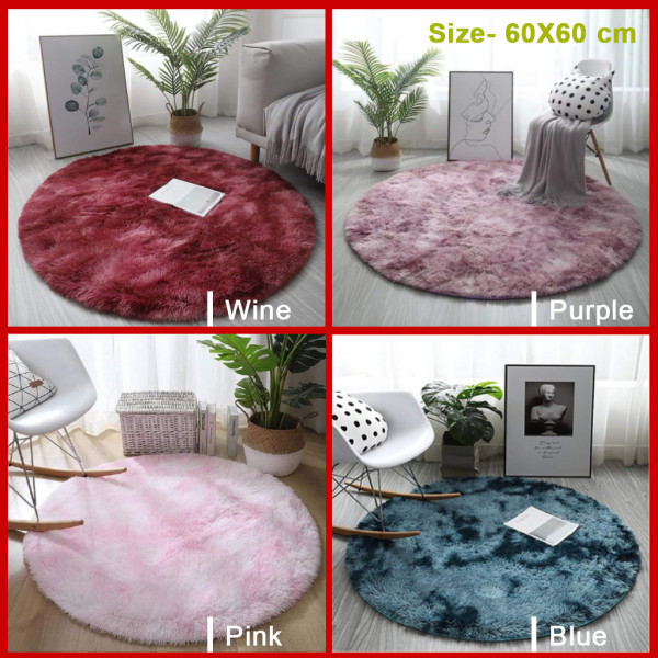 Round Mini Floor Rug