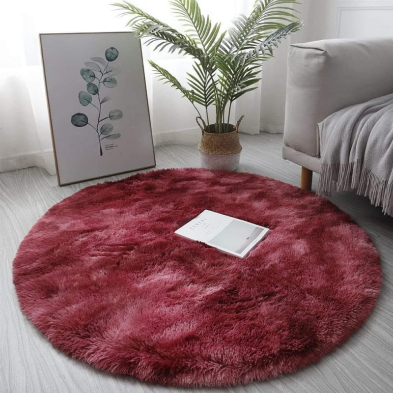 Round Mini Floor Rug
