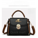 Tassel top-handle bag.(Black)