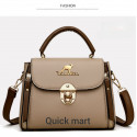 Tassel top-handle bag (Khaki)