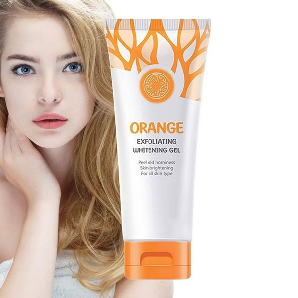 Orange Exfoliating Whitening Gel.