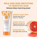Orange Exfoliating Whitening Gel.