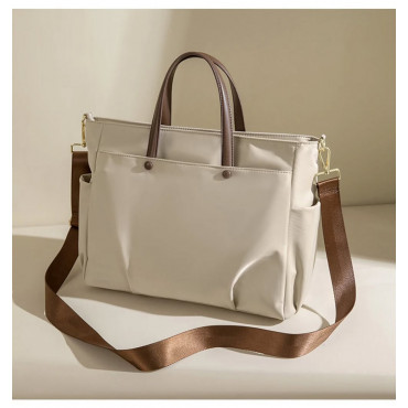 Women Large Capacity Outdoor Tote Bag (অফ হোয়াইট কালার)