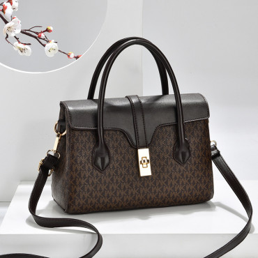 High Quality MK Design American Bag Luxury Women's Handbags (Coffee)