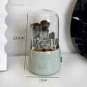360° Rotating Portable Makeup Brushes Holder (  মিন্ট গ্রীন বা প্যাস্টেল গ্রীন)