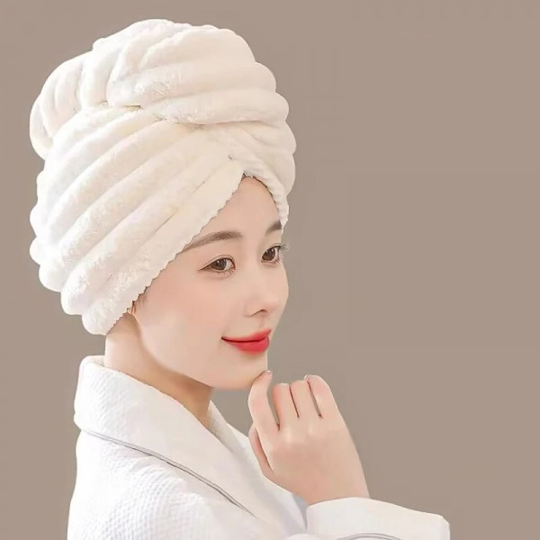 Microfiber Hair Towel ( 4 pcs )