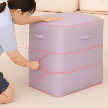 3 in 1 Storage-bag (Pink Colour) কিং সাইজ ১ পিচ।