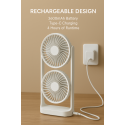 Rechargeable Dual Fan
