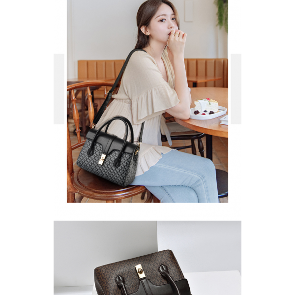 High Quality MK Design American Bag Luxury Women's Handbags (Black)
