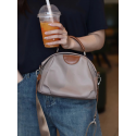 Nylon Cloth Shoulder Bag (Grey)