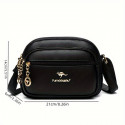 Multi-Layer Zipper New Design Shoulder Bag.