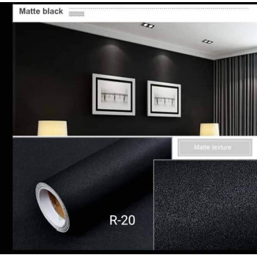 black Pvc sticker...