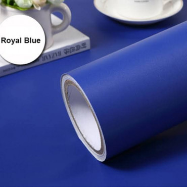 pvc blue sticker ...