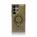 RMBMAX High-End Compatible PU Leather MagSafe Stand Case For Samsung Galaxy S25ultra S24ultra S23ultra